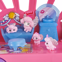 Hatchimals CollEGGtibles, Transforming Rainbow-cation Camper Toy Car with 6 Exclusive Characters, 10 Accessories, Kids Toys for Girls Ages 5 and up - Additional view 7