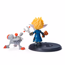 League of Legends , Dual Cities Pack w/ Exclusive Jinx, Heimerdinger, Vi, Caitlyn, and Ekko, 4-Inch Collectible Figures, Accessories, Ages 12 and Up - Additional view 8