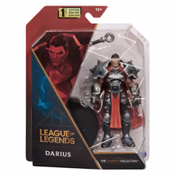 League of Legends , 4-Inch Darius Collectible Figure w/ Premium Details and Axe Accessory, The Champion Collection, Collector Grade, Ages 12 and Up - Additional view 6