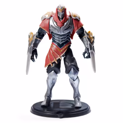 League of Legends , 6-Inch Zed Collectible Figure w/ Premium Details and 2 Accessories, The Champion Collection, Collector Grade, Ages 12 and Up