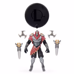 League of Legends , 6-Inch Zed Collectible Figure w/ Premium Details and 2 Accessories, The Champion Collection, Collector Grade, Ages 12 and Up - Additional view 6