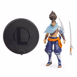 League of Legends 4-Inch Yasuo Collectible Figure w/ Premium Details and Sword Accessory, The Champion Collection, Collector Grade, Ages 12 and Up - Additional view 5