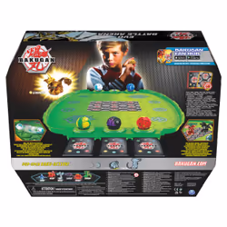 Bakugan Evo Battle Arena, Includes Exclusive Leonidas , 2 Cards and BakuCores, Neon Game Board for Collectibles, Ages 6 and Up - Additional view 7