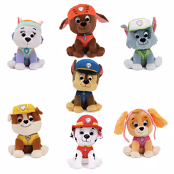 GUND PAW Patrol: The Movie Zuma Plush Toy, Premium Stuffed Animal for Ages 1 and Up, 6”, Toy animals, 1 yr(s)