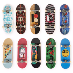 Tech Deck , DLX Pro 10-Pack of Collectible Fingerboards, For Skate Lovers, Kids Toy for Ages 6 and up