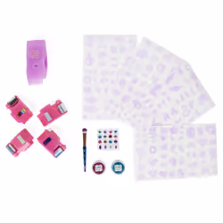 Cool Maker , Shimmer Me Body Art with Roller, 4 Metallic Foils and 180 Designs, Temporary Tattoo Kids Toys for Ages 8 and up