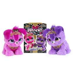 Present Pets Princess Puppy Interactive Plush Toy with Over 100 Sounds and Actions (Style May Vary)