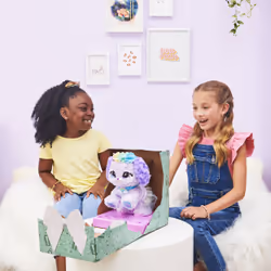 Present Pets Fairy Puppy Interactive Plush Toy with Over 100 Sounds and Actions (Style May Vary)