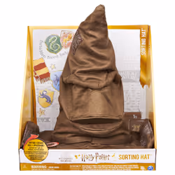 Wizarding World Harry Potter, Talking Sorting Hat with 15 Phrases for Pretend Play, Kids Toys for Ages 5 and up