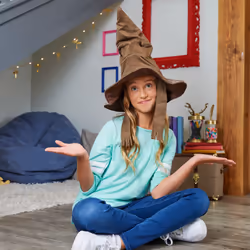 Wizarding World Harry Potter, Talking Sorting Hat with 15 Phrases for Pretend Play, Kids Toys for Ages 5 and up - Additional view 4