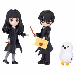 Wizarding World , Magical Minis Harry Potter and Cho Chang Friendship Set with Creature, Kids Toys for Ages 5 and up - Additional view 4