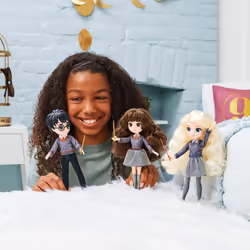 Wizarding World Harry Potter, 8-inch Hermione Granger Doll, Kids Toys for Ages 5 and up