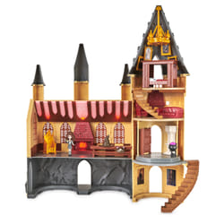 Wizarding World Harry Potter, Magical Minis Hogwarts Castle with 12 Accessories, Lights, Sounds & Exclusive Hermione Doll, Kids Toys for Ages 5 and up