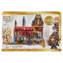 Wizarding World Harry Potter, Magical Minis Hogwarts Castle with 12 Accessories, Lights, Sounds & Exclusive Hermione Doll, Kids Toys for Ages 5 and up
