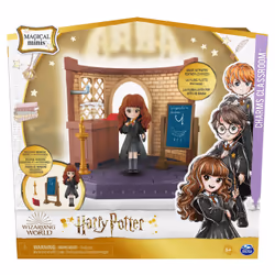 Wizarding World Harry Potter, Magical Minis Charms Classroom with Exclusive Hermione Granger Figure and Accessories, Kids Toys for Ages 5 and up