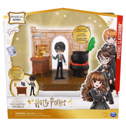 Wizarding World Harry Potter, Magical Minis Potions Classroom with Exclusive Harry Potter Figure and Accessories, Kids Toys for Ages 5 and up