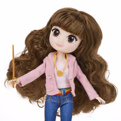 Wizarding World Harry Potter, 8-inch Brilliant Hermione Granger Doll Gift Set with 5 Accessories and 2 Outfits, Kids Toys for Ages 5 and up - Additional view 4