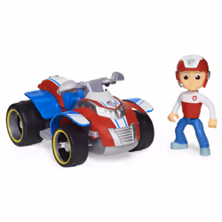 PAW Patrol , Ryder’s Rescue ATV Vehicle with Collectible Figure, for Kids Aged 3 and up