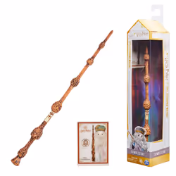Wizarding World Harry Potter, 12-inch Spellbinding Albus Dumbledore Magic Wand with Spell Card, Kids Toys for Ages 6 and up,  ...