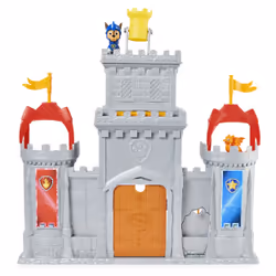 PAW Patrol , Rescue Knights Castle HQ Transforming 11-Piece Playset with Chase and Mini Dragon Draco Action Figures, Kids Toys for Ages 3 and up