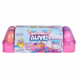 Hatchimals Alive, Egg Carton Toy with 5 Mini Figures in Self-Hatching Eggs, 11 Accessories, Kids Toys for Girls and Boys Ages ...