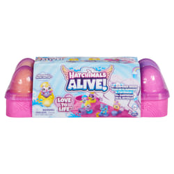 Hatchimals Alive, Egg Carton Toy with 5 Mini Figures in Self-Hatching Eggs, 11 Accessories, Kids Toys for Girls and Boys Ages 3 and up