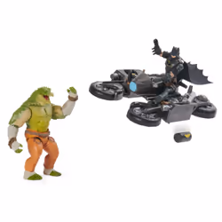 DC Comics , Batman Transforming Batcycle Battle Pack with Exclusive 4-inch Killer Croc and Batman Action Figure, Kids Toys for Boys and Girls Ages 4+ - Additional view 4