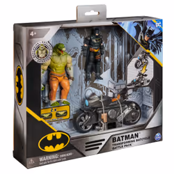 DC Comics , Batman Transforming Batcycle Battle Pack with Exclusive 4-inch Killer Croc and Batman Action Figure, Kids Toys for Boys and Girls Ages 4+ - Additional view 8