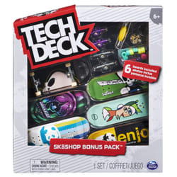 Tech Deck , Sk8shop Fingerboard Bonus Pack, Collectible and Customizable Mini Skateboards