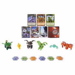 Bakugan Evolutions, Dragonoid and Arcleon Battle Strike Pack, Includes 6 Action Figures, 9 Trading Cards and 8 BakuCores, Kids Toys for Boys, Ages 6 and Up