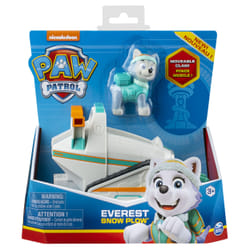 PAW Patrol , Everest’s Snow Plow, Toy Car with Collectible Action Figure, Sustainably Minded Kids Toys for Boys & Girls Ages 3 and Up