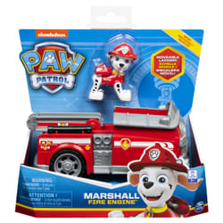 PAW Patrol , Marshall’s Fire Engine Vehicle with Collectible Figure, for Kids Aged 3 and Up