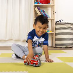 PAW Patrol , Marshall’s Fire Engine Vehicle with Collectible Figure, for Kids Aged 3 and Up