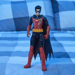 DC Comics 12-inch Robin Action Figure (Red/Black Suit), Kids Toys for Boys Aged 3 and up - Additional view 5