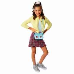 Purse Pets , Fierce Fox Interactive Pet Toy & Crossbody Kids Purse with Over 25 Sounds and Reactions, Shoulder Bag for Girls, Trendy Tween Gifts - Additional view 7
