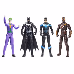 DC Comics Gotham City Guardians Set with 12-inch Batman, The Joker, Talon, and Nightwing Action Figures, Collectible action f ...