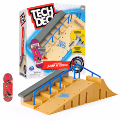 Tech Deck Jump N’ Grind X-Connect Park Creator, Customizable and Buildable Ramp Set with Exclusive Fingerboard, Finger board ...