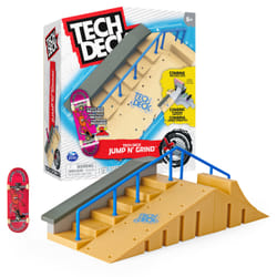 Tech Deck Jump N’ Grind X-Connect Park Creator, Customizable and Buildable Ramp Set with Exclusive Fingerboard