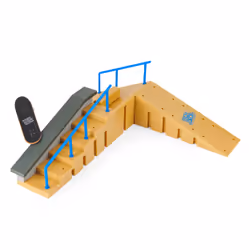 Tech Deck Jump N’ Grind X-Connect Park Creator, Customizable and Buildable Ramp Set with Exclusive Fingerboard