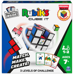 Rubik's Cube It  2-Player 3D Puzzle Sequence Board Game Stress Relief Fidget Toy Activity Cube Travel Teen Gift Idea  for Adults & Kids Ages 7 and up