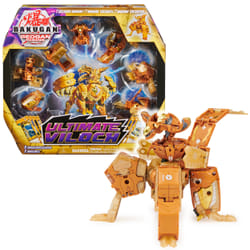 Bakugan Ultimate Viloch, 7-in-1 Exclusive , Includes BakuCores and Trading Cards, Geogan Rising Collectible Action Figure Kids Toys for Boys