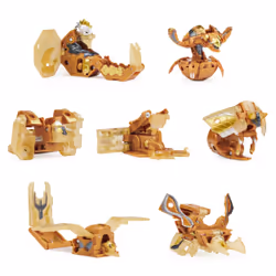 Bakugan Ultimate Viloch, 7-in-1 Exclusive , Includes BakuCores and Trading Cards, Geogan Rising Collectible Action Figure Kids Toys for Boys