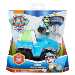PAW Patrol , Rex’s Dinosaur Rescue Vehicle with Collectible Action Figure, Kids Toys for Ages 3 and Up