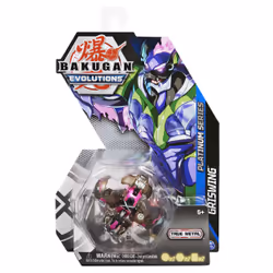 Bakugan Evolutions, Griswing, Platinum Series True Metal , 2 BakuCores and Character Card, Kids Toys for Boys, Ages 6 and Up, ...