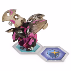 Bakugan Evolutions, Griswing, Platinum Series True Metal , 2 BakuCores and Character Card, Kids Toys for Boys, Ages 6 and Up