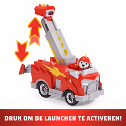 PAW Patrol Rescue Knights Marshall Transforming Toy Car with Collectible Action Figure