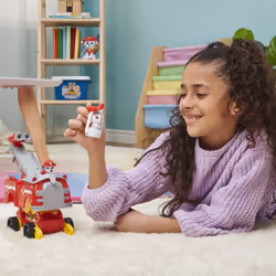 PAW Patrol Marshall Rise and Rescue Transforming Toy Car with Action Figures and Accessories