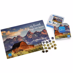300-Piece Calm Jigsaw Puzzle for Relaxation  Stress Relief  and Mood Elevation  for Adults and Kids Ages 8 and up  The Foot o ...