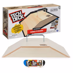 Tech Deck Performance Series, Shred Pyramid Set with Metal Rail and Exclusive Blind Fingerboard, Made with Real Wood, Kids To ...