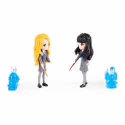 Wizarding World Harry Potter, Magical Minis Luna Lovegood and Cho Chang Patronus Friendship Set with 2 Creatures, Kids Toys for Ages 5 and up